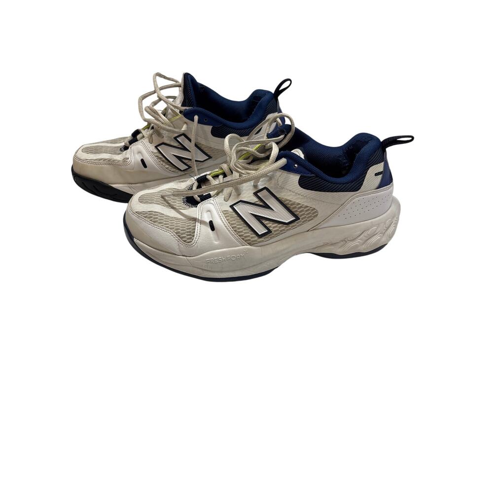 New Balance 1000 Running Shoes White Navy Estimated Men’s 9 Women’s 10.5